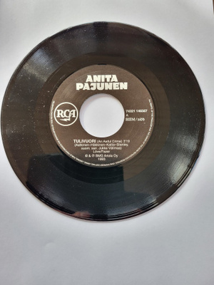 Anita Pajunen – Tulivuori / Nuku Poika Pieni (7" single)