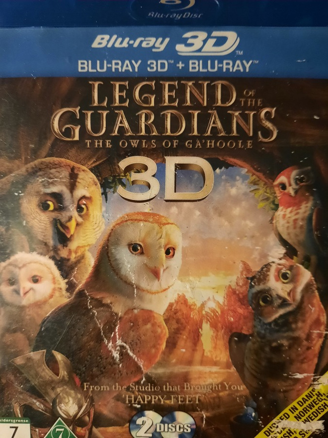 THE LEGEND OF GUARDIANS Blu-ray