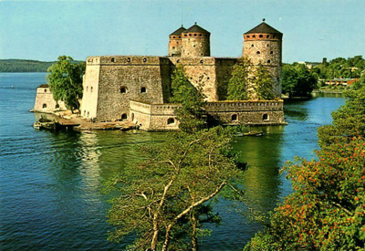 SAVONLINNA, Olavinlinna, kulkenut