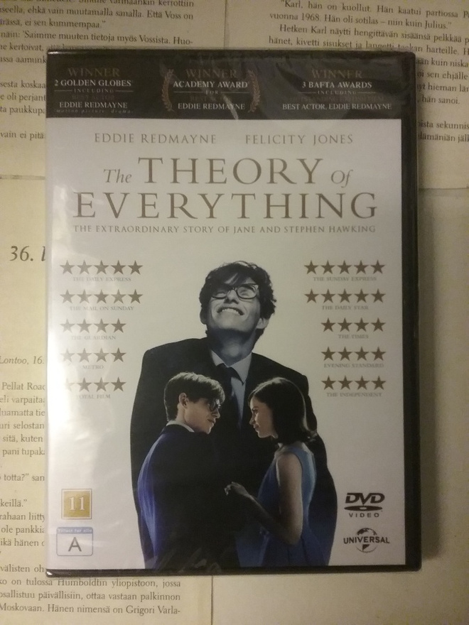 The Theory of Everything (UUSI DVD)