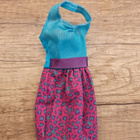 Barbie pinkki sininen mekko - pikkukuva 1