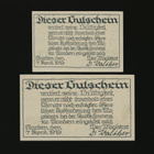 Saksa Notgeld 25, 50 Pfennig, Norden 7.4.1919 - pikkukuva 2