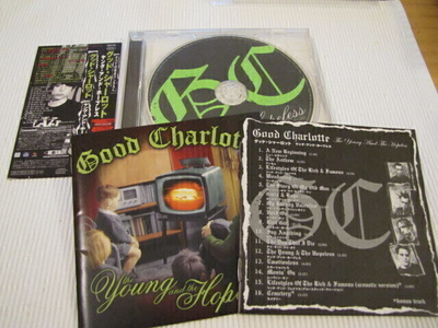 Good Charlotte the young and the hopeless cd japani 2003
