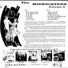 THE MIDNIGHTERS; Volume 2. LP - pikkukuva 2