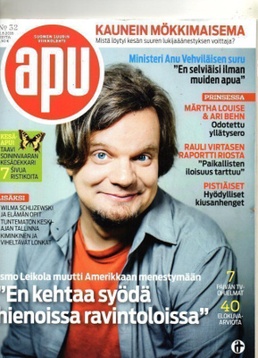 Apu n:o 32 2016 Anu Vehviläinen. Kati Hiekkapelto. Paula Hav