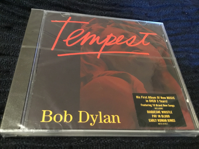 Bob Dylan  Tempest cd mint muoveissa