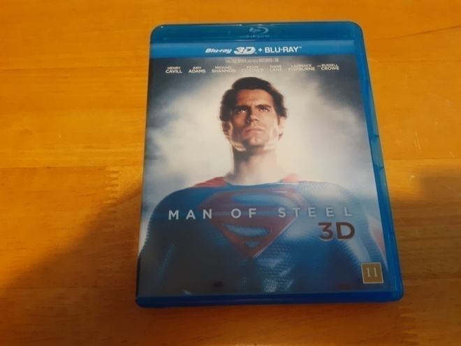 MAN OF STEEL 3D + BLU-RAY