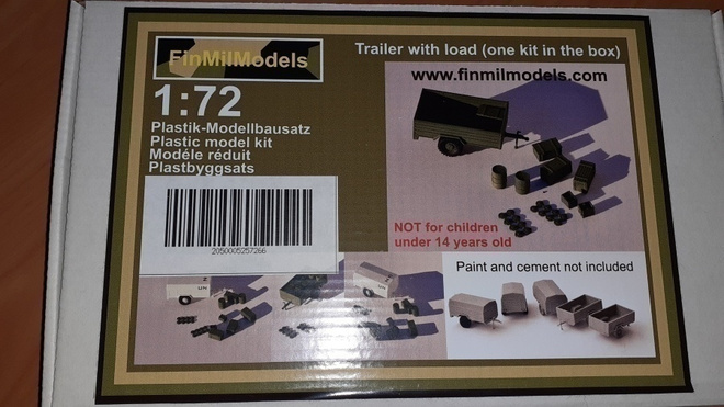 Velsa 3.0 perävaunu 1/72, FinMilModels