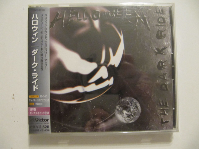 Helloween  The Dark Ride Japanilainen CD OBI TARRA