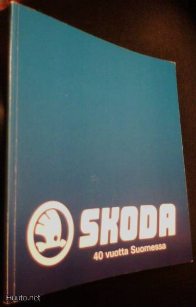 SKODA 40 vuotta Suomessa (julk. Helkama-Auto Oy) Sis.pk:t