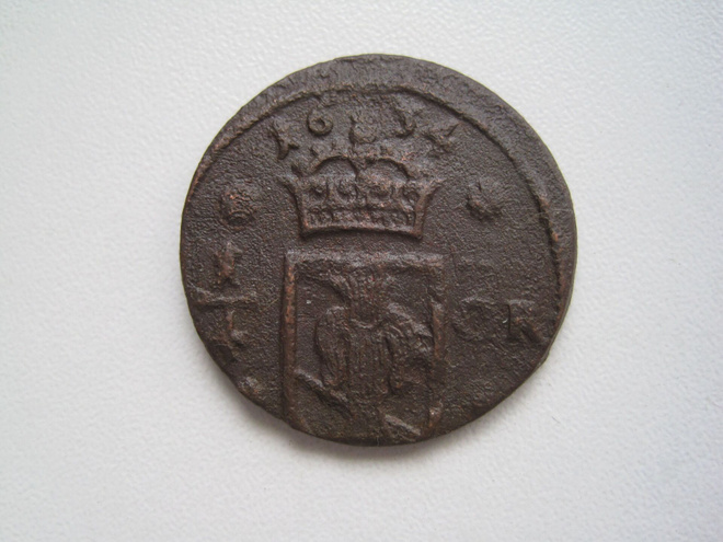 RUOTSI 1/4 ÖRE 1634.  32