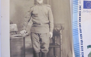 VANHA Valokuva Venäjän Juutalainen Sotilas Suomessa 1916