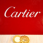 Harvinainen Vintage Cartier Paris So Pretty Solid Perfume - pikkukuva 1