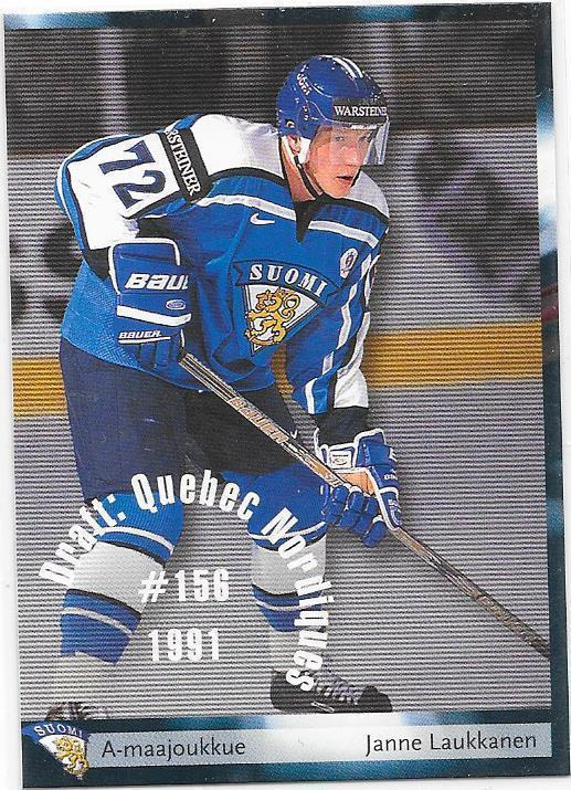 2002-03 CardSet #209 Janne Laukkanen Suomi Pelicans
