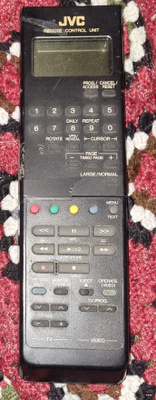 JVC VHS -kaukosäädin