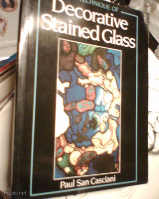 Casciani DECORATIVE STAINED GLASS ( 1 p. 1989 ) Sis. pk:t