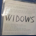 WIDOWS - OVERSCRUPULOUS M-/M- 7'' SINGLE - pikkukuva 2