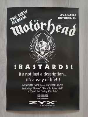 Motörhead Bastards promojuliste 1994