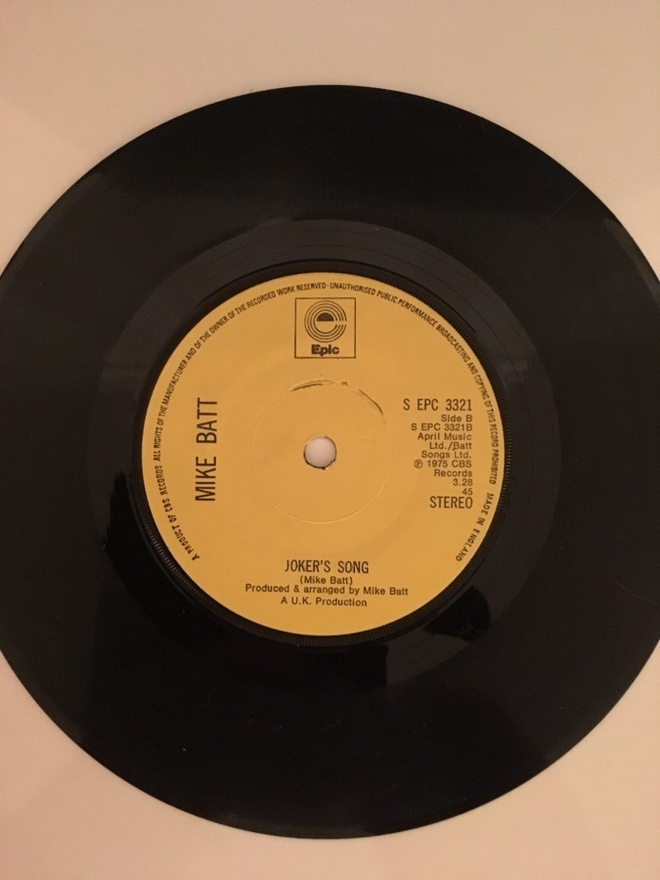 (7") Mike Batt - Madhouse Rag / Joker's Song