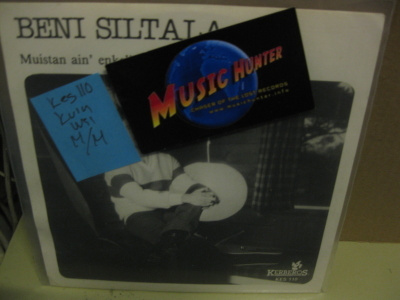 BENI SILTALA - MUISTAN AIN' ENKELIN  (soittamaton?) M/M 7"
