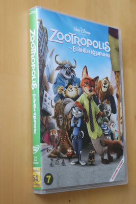 DVD Zootropolis - Eläinten kaupunki ( 2016 Disney )