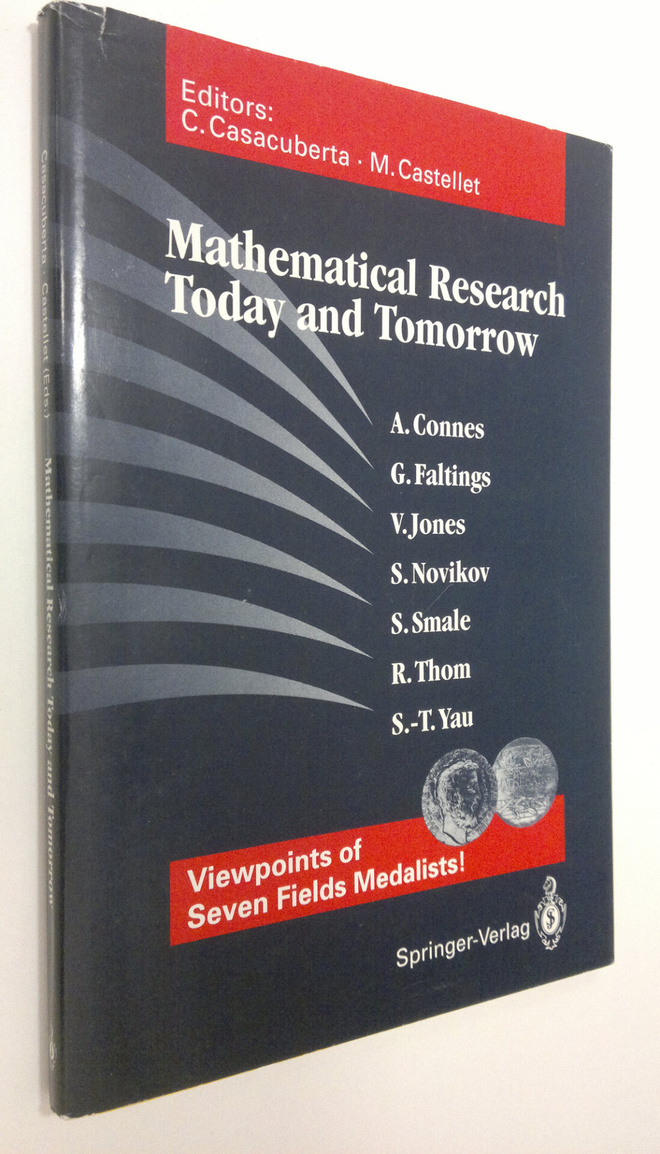Carles Casacuberta : Mathematical Research Today and Tomo...