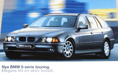 1997 BMW 5 -sarja Touring esite - KUIN UUSI
