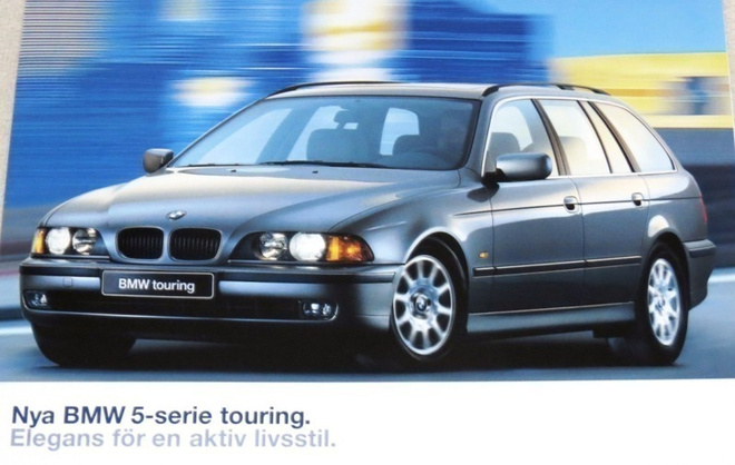1997 BMW 5 -sarja Touring esite - KUIN UUSI