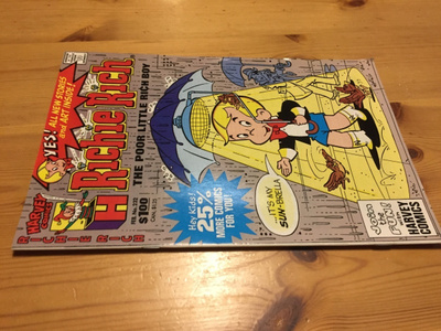 HARVEY COMICS RICHIE RICH 1988 HYVÄ
