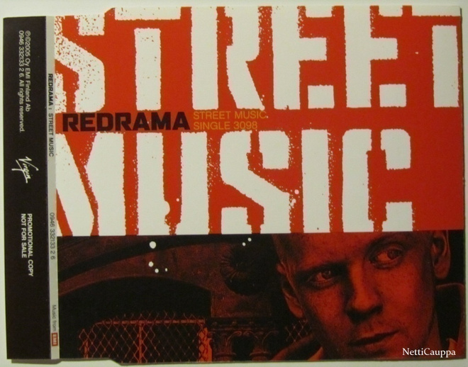 Redrama • Street Music PROMO CD-Single