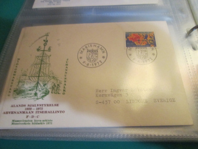 1972 Åland självstyrelse FDC