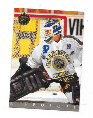 1995-96 SISU #122 Miikka Kiprusoff , TPS MV