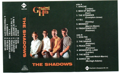The Shadows Greatest hits c-kasetti