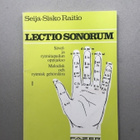 Raitio 1991, Lectio Sonorum - pikkukuva 1