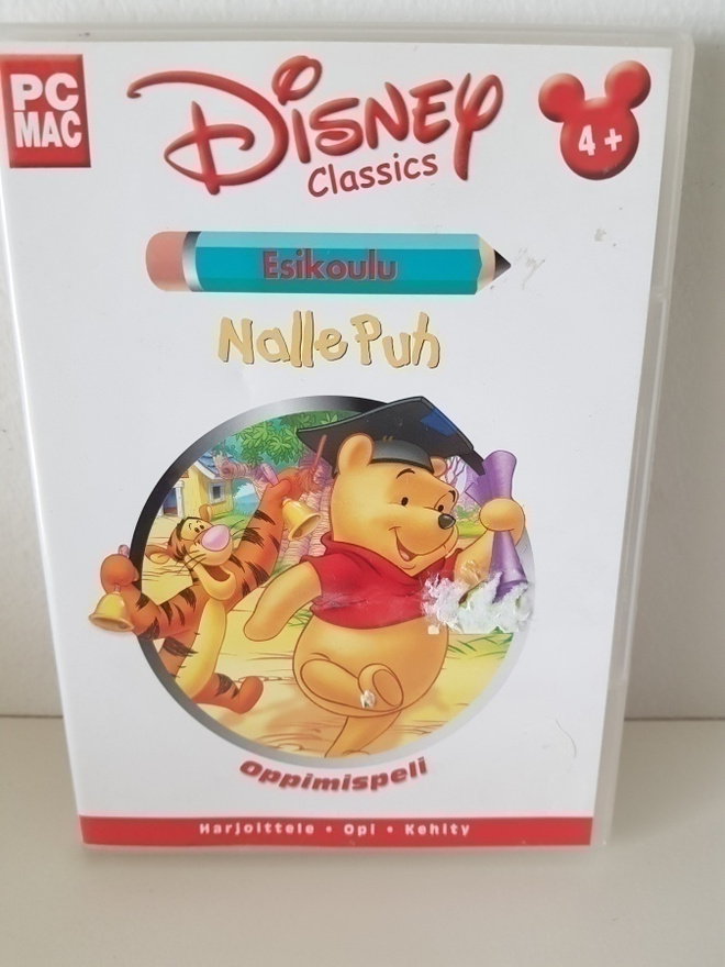 PC MAC peli - Nalle Puh Esikoulu - Disney Classics