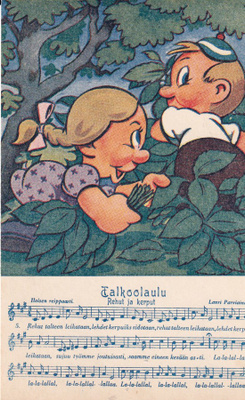 Talkoolaulu, Rehut ja kerput , Lauri Parviainen b584