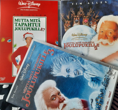 MUTTA MITÄ TAPAHTUI JOULUPUKILLE 2 - 3 DVD Tim Allen