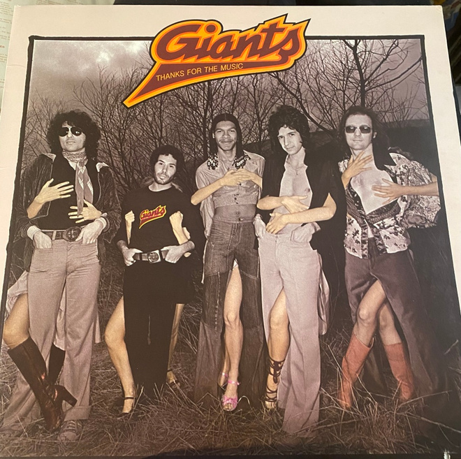 Giants: Thanks For The Music 1976 LP