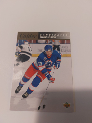 1992-93 Upper Deck Calder Candidates #CC10 Teemu Selänne