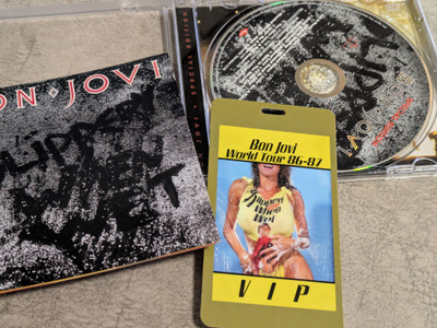 Bon Jovi - Slippery When Wet (CD+3) NEAR MINT!! Remastered 