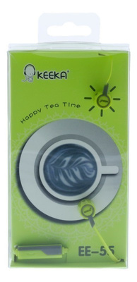 KEEKA In-Ear Headset, 3.5mm, 1.2m, eri värisiä *UUSI*