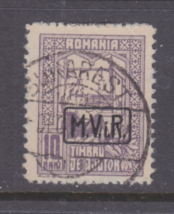 Saksa WW1 Saksan posti Romaniassa sotaveromerkki 10B   II