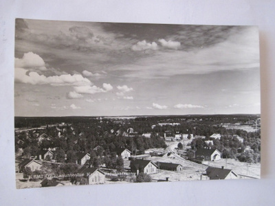 VANHA Postikortti Kemi Lappi 1950-l Alkup.Mallikappale