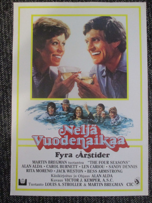 Neljä vuodenaikaa (Alan Alda, 1981) - vanha elokuvajuliste