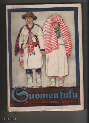 [Kannisto et al.]: Suomen suku 1 - 3, Otava 1926 - 1934,nid