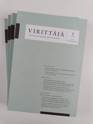 Virittäjä vuosikerta 2022 (nrot 1-4)
