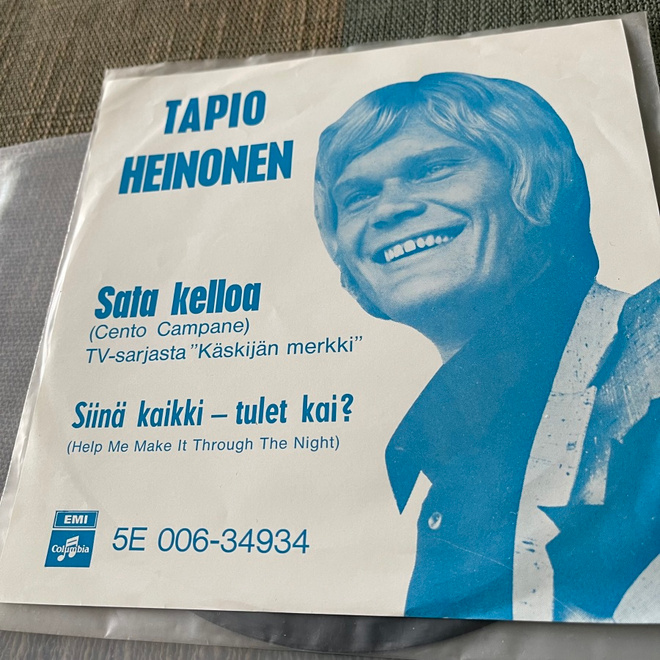 TAPIO HEINONEN: Sata kelloa * Siinä kaikki…*.FIN 1973
