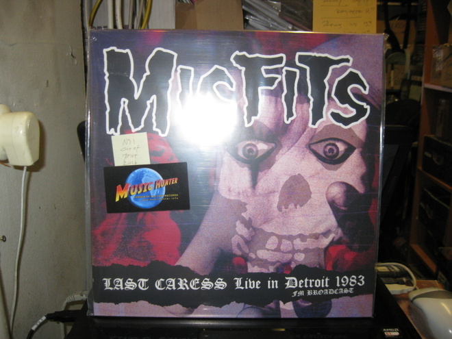 MISFITS - LAST CARESS LIVE IN DETROIT 1983 LP UUSI +