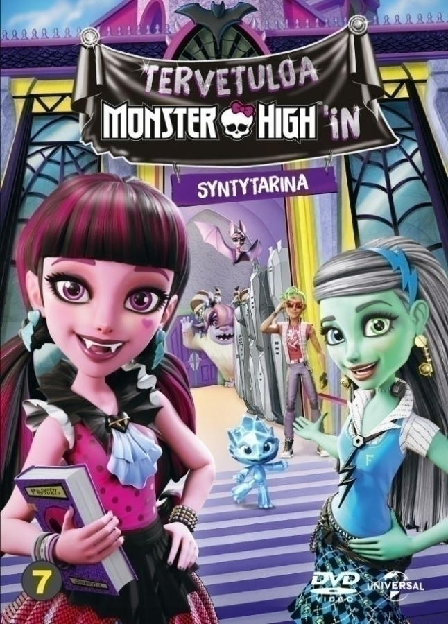 Monster High: Tervetuloa Monster High'in - Syntytarina (DVD)