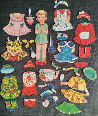 Paperinukke Armi 1950-luku